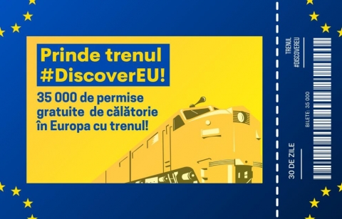 DiscoverEU: Candidaturile sunt deschise pentru ca 35 000 de tineri să primească un permis de călătorie gratuit