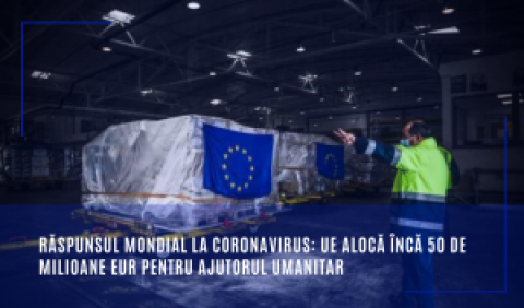 Răspunsul mondial la coronavirus: UE alocă încă 50 de milioane EUR pentru ajutorul umanitar