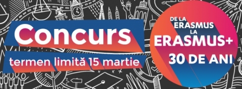 Erasmus+ 30 în 30 de cuvinte