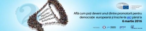 Proiectul "Promotori pentru democrație europeană" 