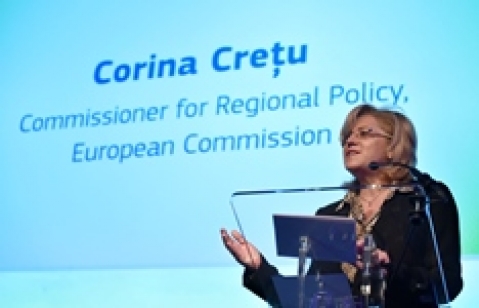 Comisarul european Corina Crețu a participat la conferința la nivel înalt "Zilele TEN-T 2018" de la Ljubljana