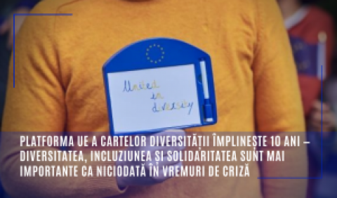 Platforma UE a Cartelor diversității împlinește 10 ani — diversitatea, incluziunea și solidaritatea sunt mai importante ca niciodată în vremuri de criză