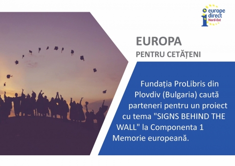 Oportunitate de parteneriat din Bulgaria-Europa pentru Cetățeni