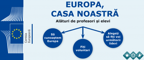 Campania "Europa casa noastra" popularizata si la Piatra Neamt