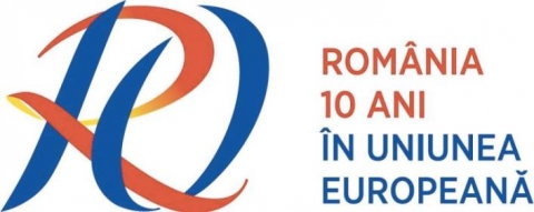 Un logo pentru marcarea a 10 ani de la aderarea României la Uniunea Europeană