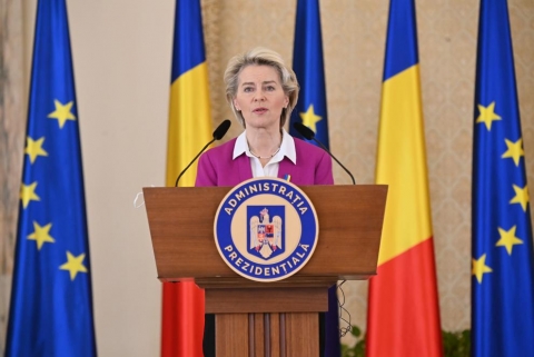 Declarația președintei von der Leyen la conferința de presă comună cu președintele României, Klaus Iohannis