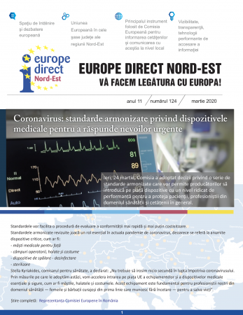 Newsletter Europe Direct - Martie 2020