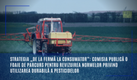 Strategia „De la fermă la consumator”: Comisia publică o foaie de parcurs pentru revizuirea normelor privind utilizarea durabilă a pesticidelor