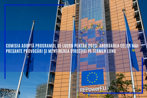 Comisia adoptă programul de lucru pentru 2023: abordarea celor mai presante provocări și menținerea direcției pe termen lung