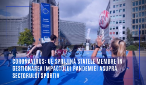 Coronavirus: UE sprijină statele membre în gestionarea impactului pandemiei asupra sectorului sportiv