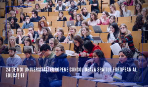 24 de noi universități europene consolidează Spațiul european al educației